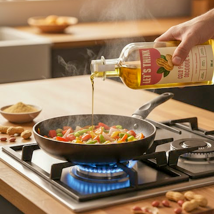 Why Cold Pressed Groundnut Oil Is Healthier Than Refined Cooking Oils