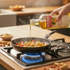 Cold Pressed Groundnut Oil