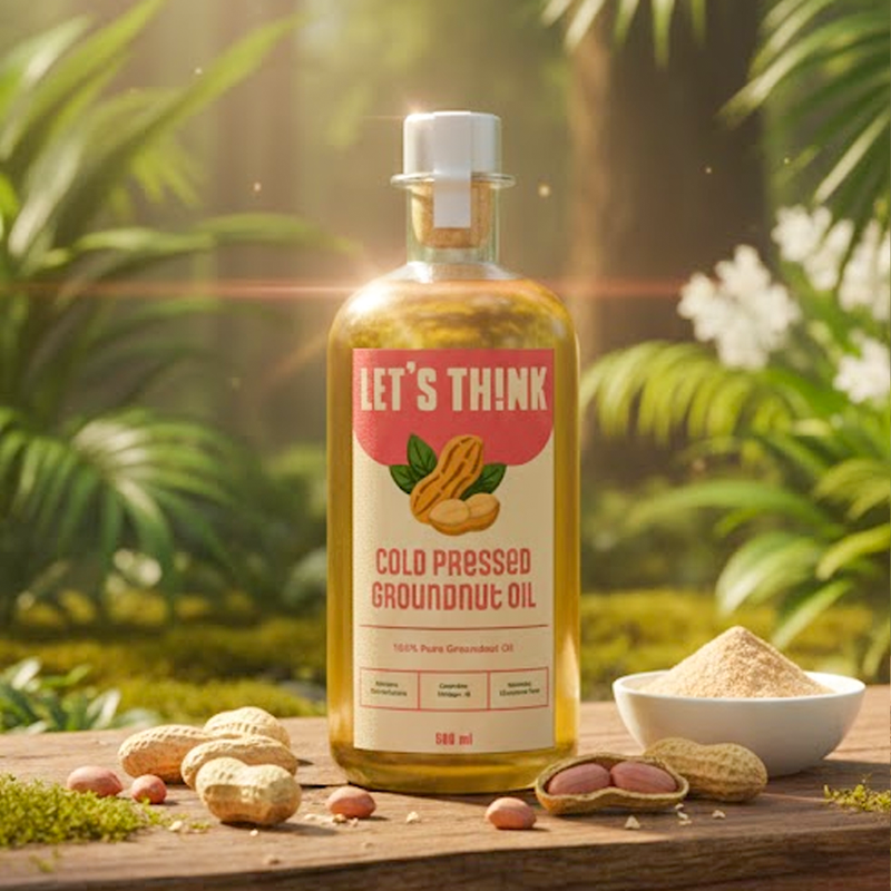 Cold Pressed Groundnut Oil