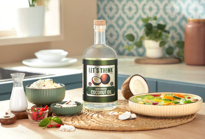 Wood Pressed Coconut Oil - Lets Think