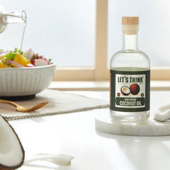Wood Pressed Coconut Oil - Lets Think