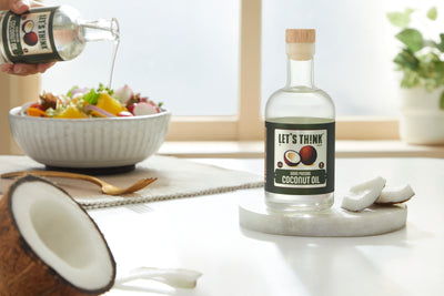 Wood Pressed Coconut Oil - Lets Think
