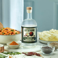 Wood Pressed Coconut Oil - Lets Think
